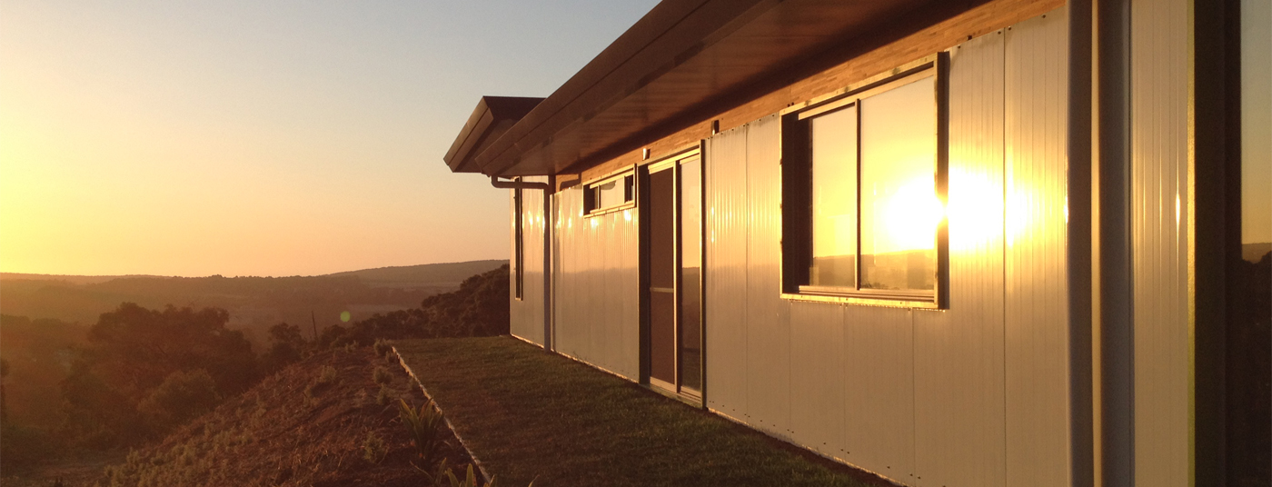 A designer's dream with sunset views